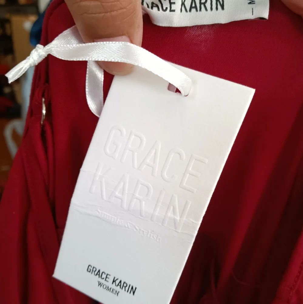 V-Neck Valentine's Maxi Dress NEW - Picture 3 of 6